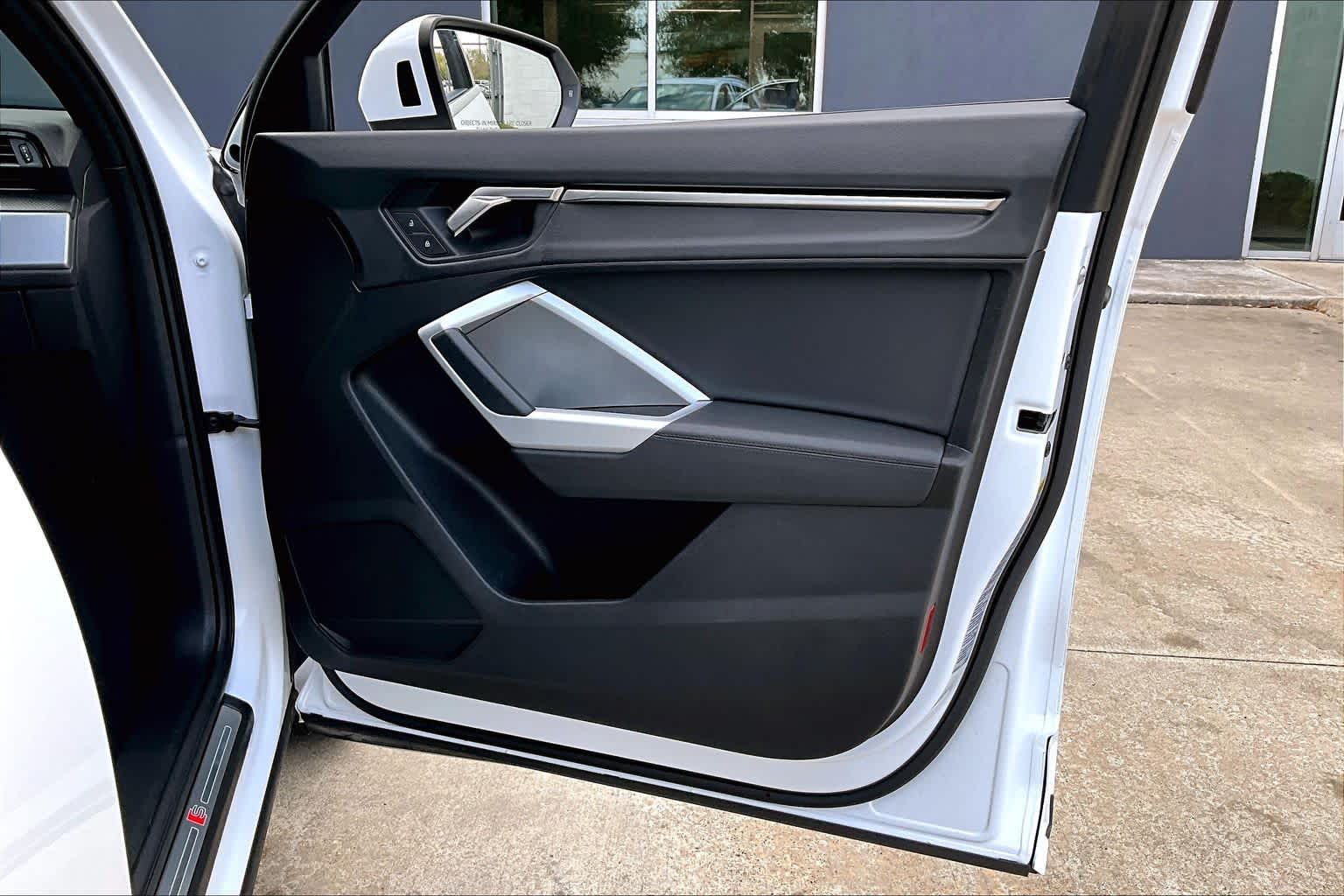 2024 Audi Q3 S line Premium Glacier White Metallic at AutoNation USA Houston