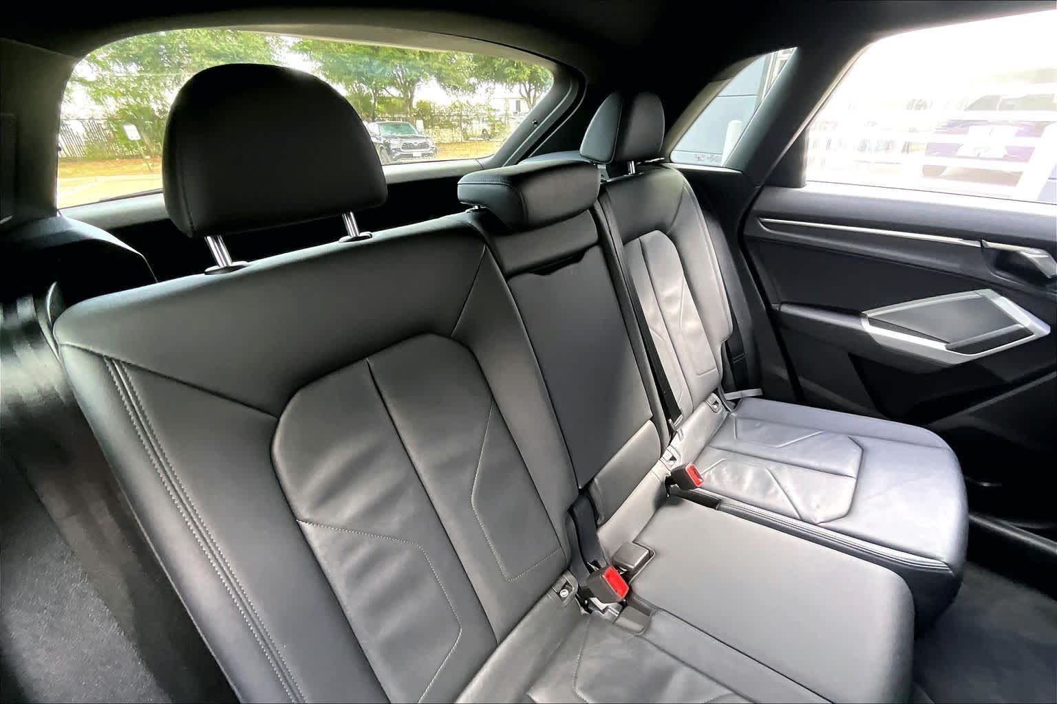 2024 Audi Q3 S line Premium Glacier White Metallic at AutoNation USA Houston