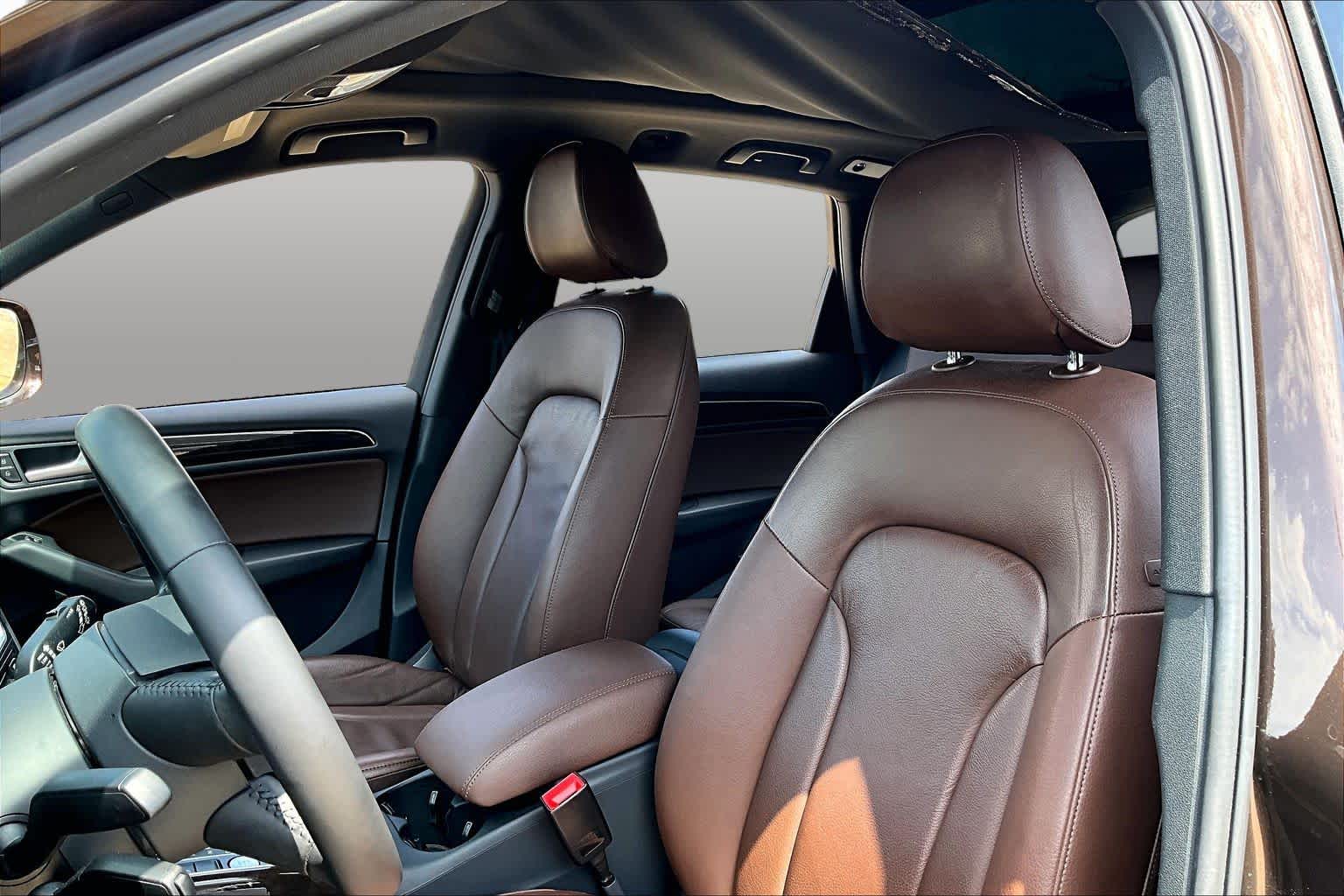 2014 Audi Q5 Premium Plus Maya Brown Metalilc at Beck & Masten Kia