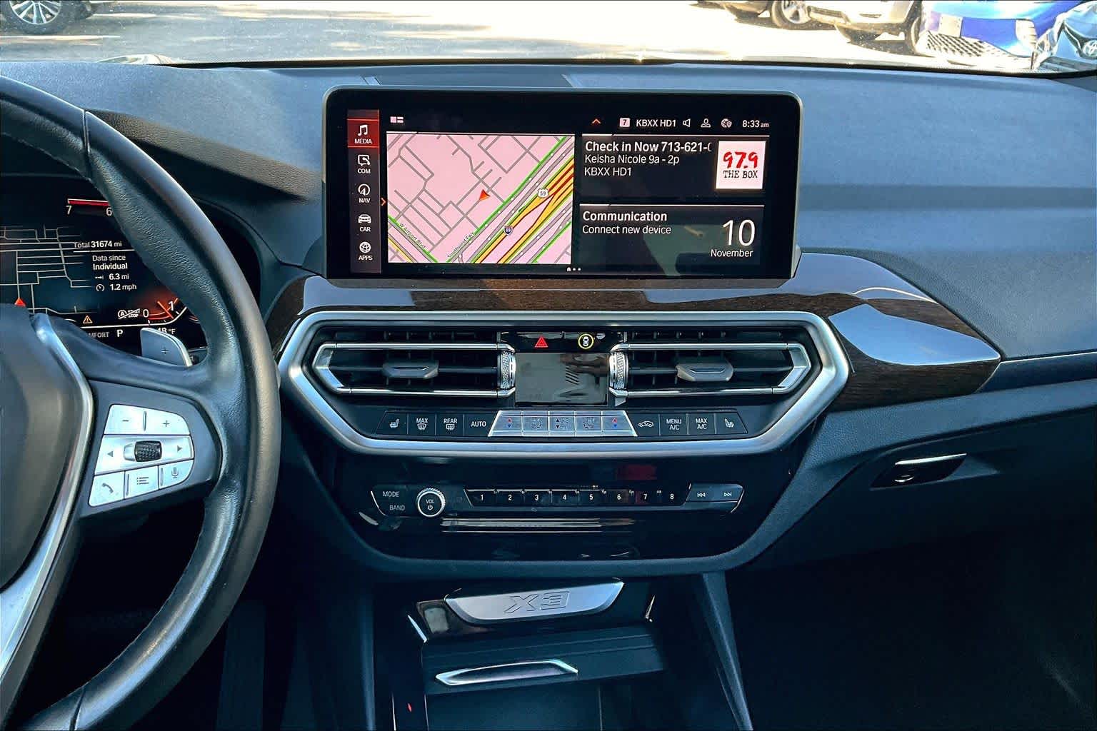 2022 BMW X3 xDrive30i Dark Graphite Metallic at Sterling McCall Nissan