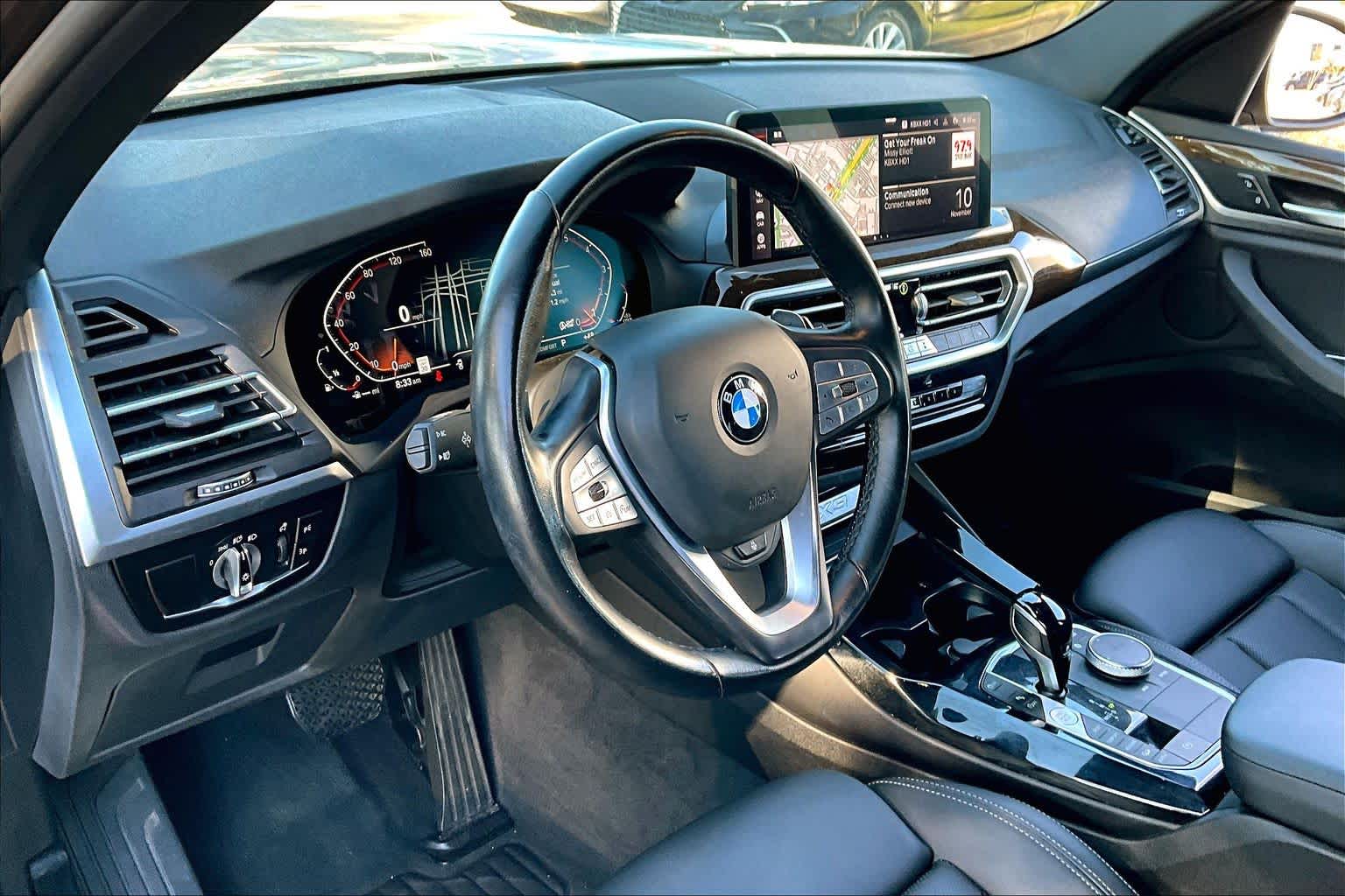 2022 BMW X3 xDrive30i Dark Graphite Metallic at Sterling McCall Nissan