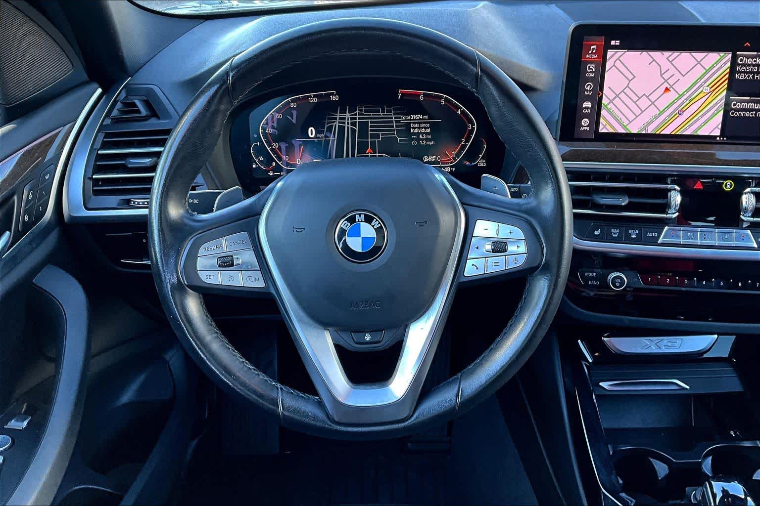 2022 BMW X3 xDrive30i Dark Graphite Metallic at Sterling McCall Nissan