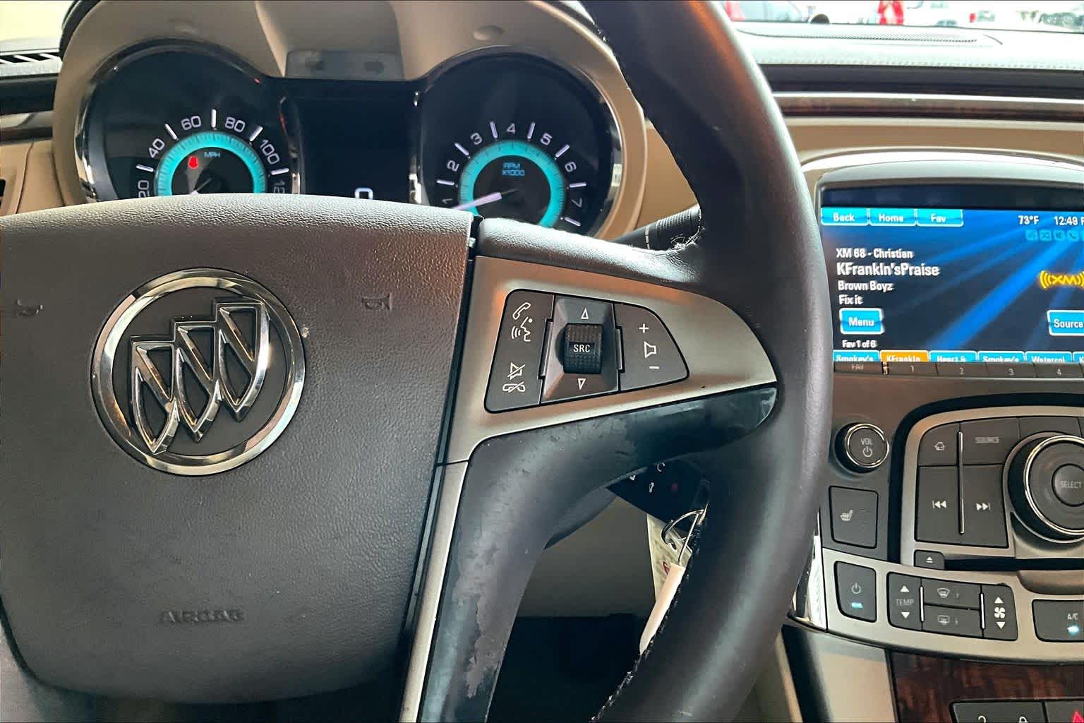Used 2013 CHAMPAGNE SILVER METALLIC Buick Leather image 24