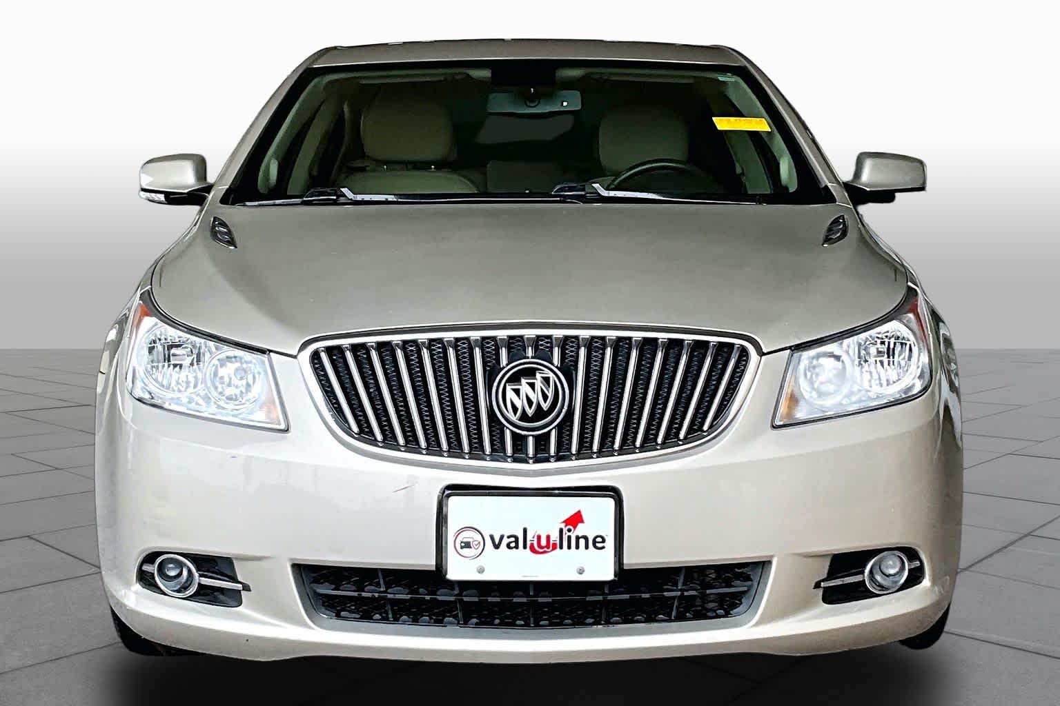 Used 2013 CHAMPAGNE SILVER METALLIC Buick Leather image 3