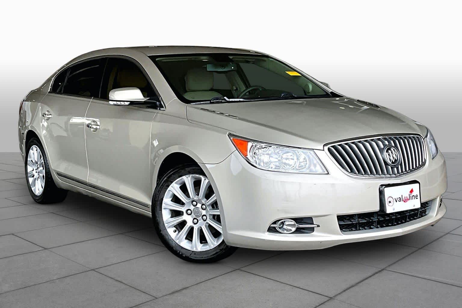 Used 2013 CHAMPAGNE SILVER METALLIC Buick Leather image 2