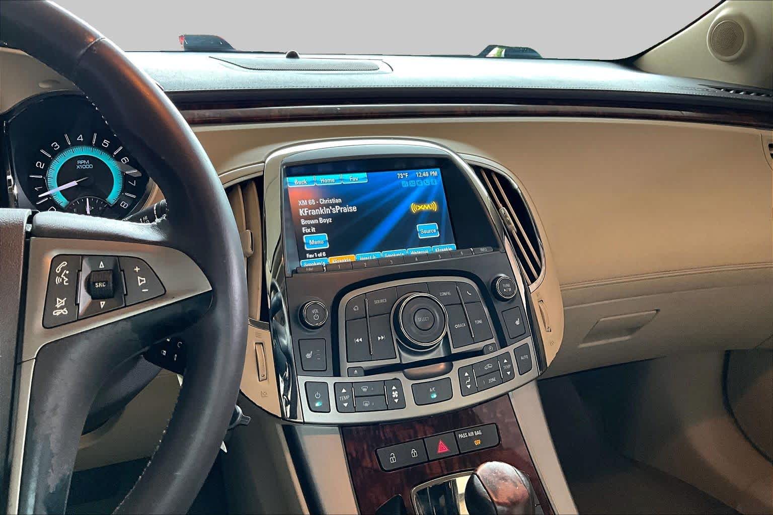 Used 2013 CHAMPAGNE SILVER METALLIC Buick Leather image 6