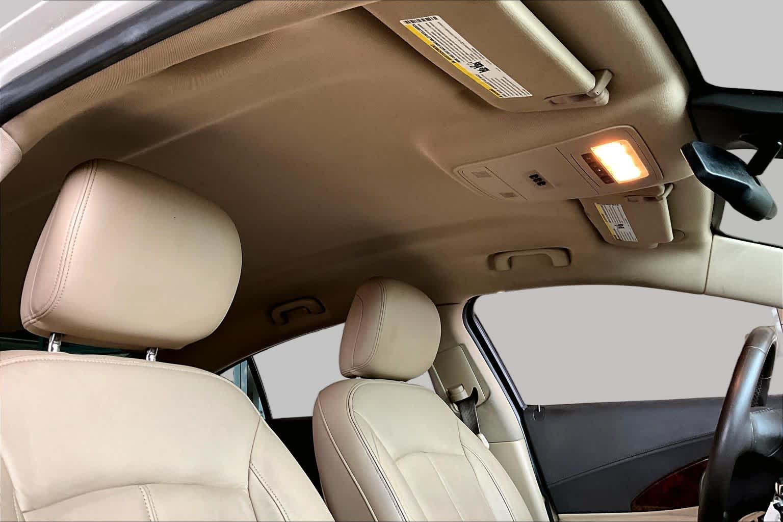 Used 2013 CHAMPAGNE SILVER METALLIC Buick Leather image 13