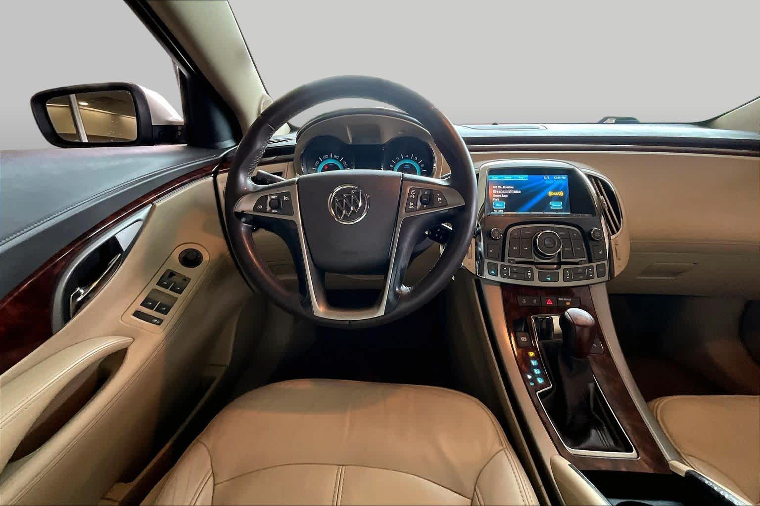 Used 2013 CHAMPAGNE SILVER METALLIC Buick Leather image 5