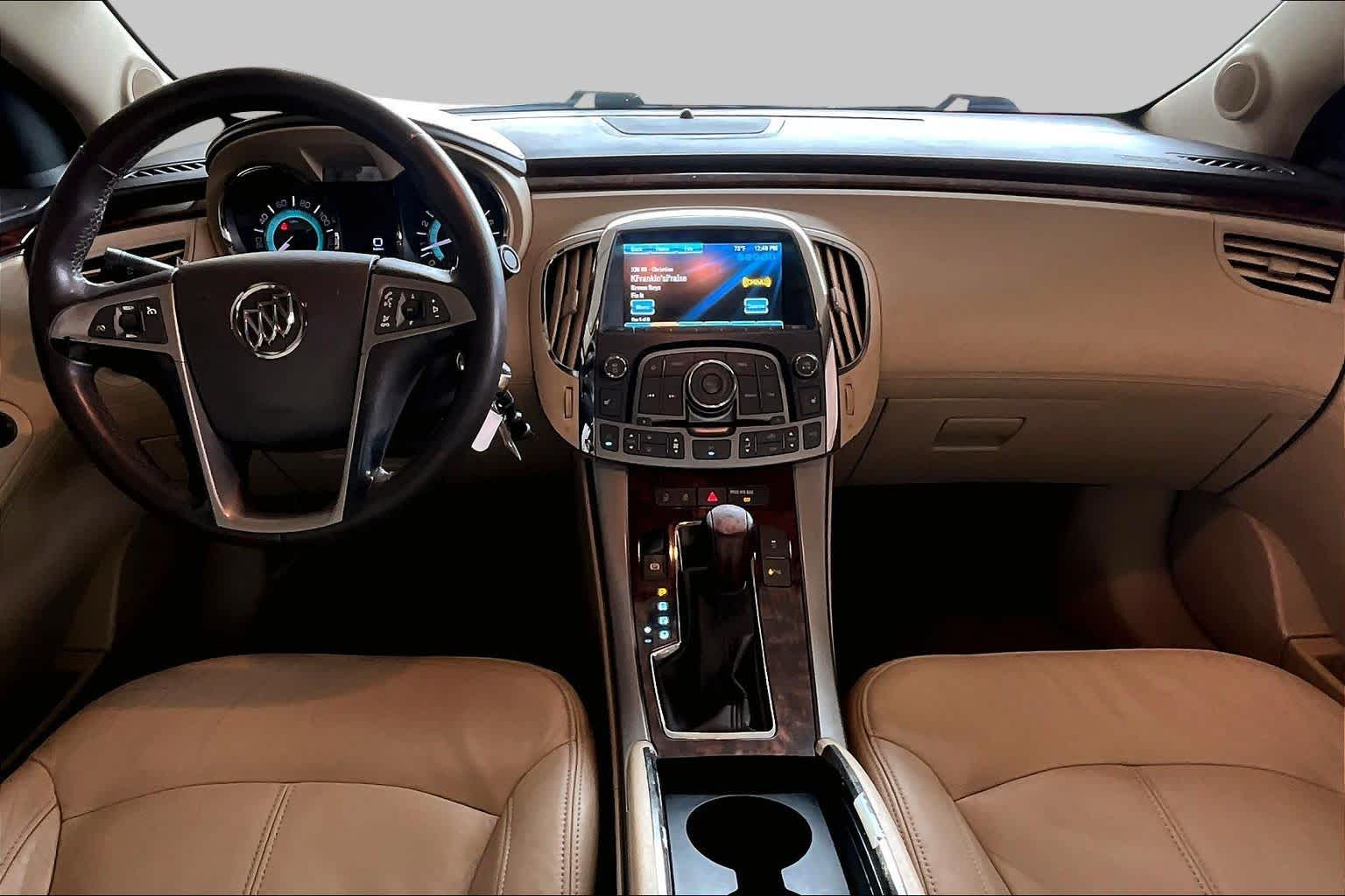 Used 2013 CHAMPAGNE SILVER METALLIC Buick Leather image 15