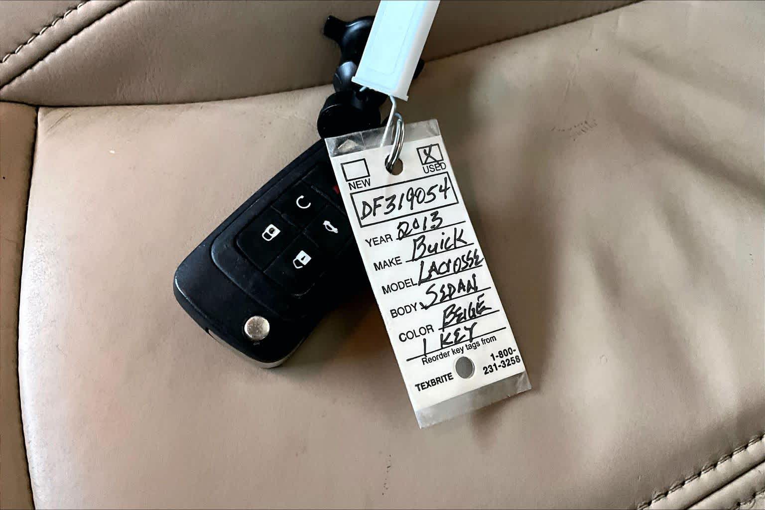 Used 2013 CHAMPAGNE SILVER METALLIC Buick Leather image 14