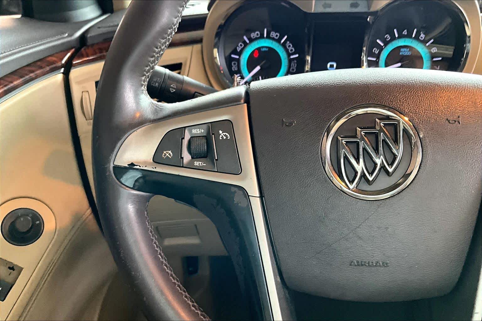 Used 2013 CHAMPAGNE SILVER METALLIC Buick Leather image 23