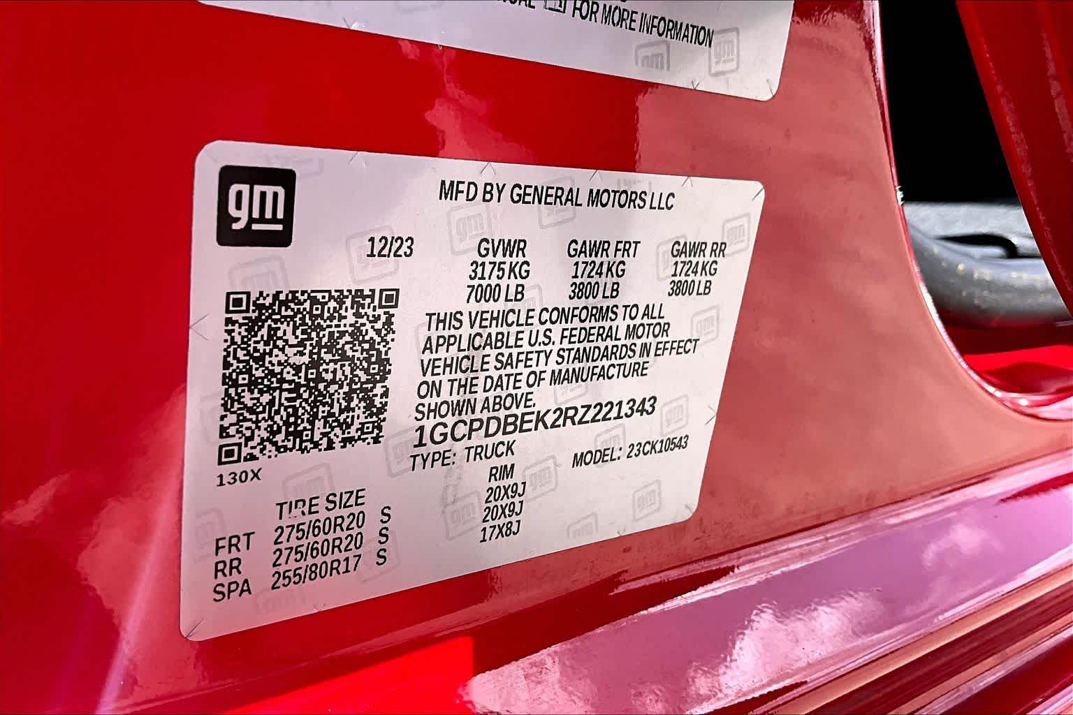 Certified Used 2024 Red Hot Chevrolet Custom image 37