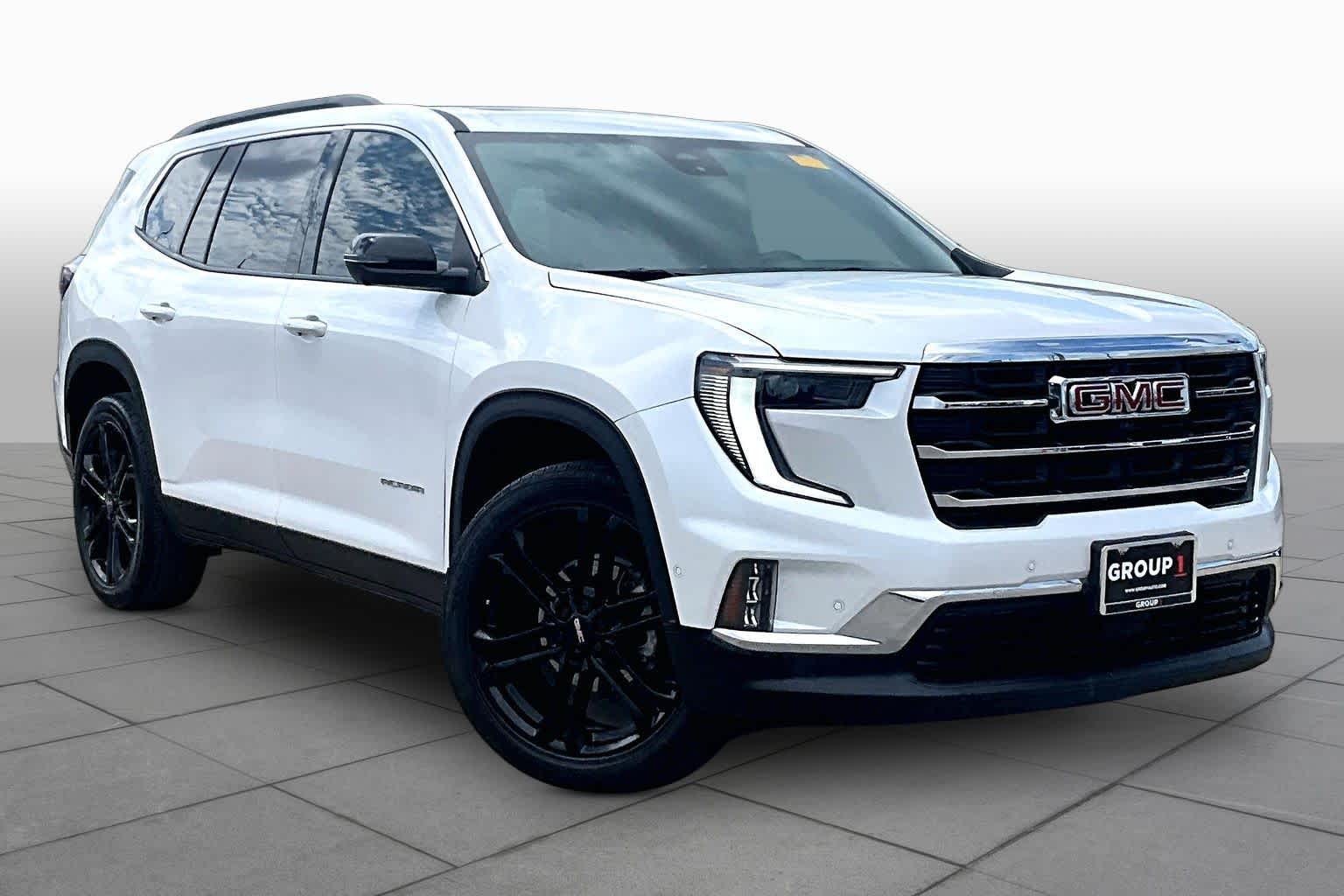 White Frost Tricoat 2024 GMC Acadia SUV / Crossover Front-Wheel Drive 8-Speed Automatic