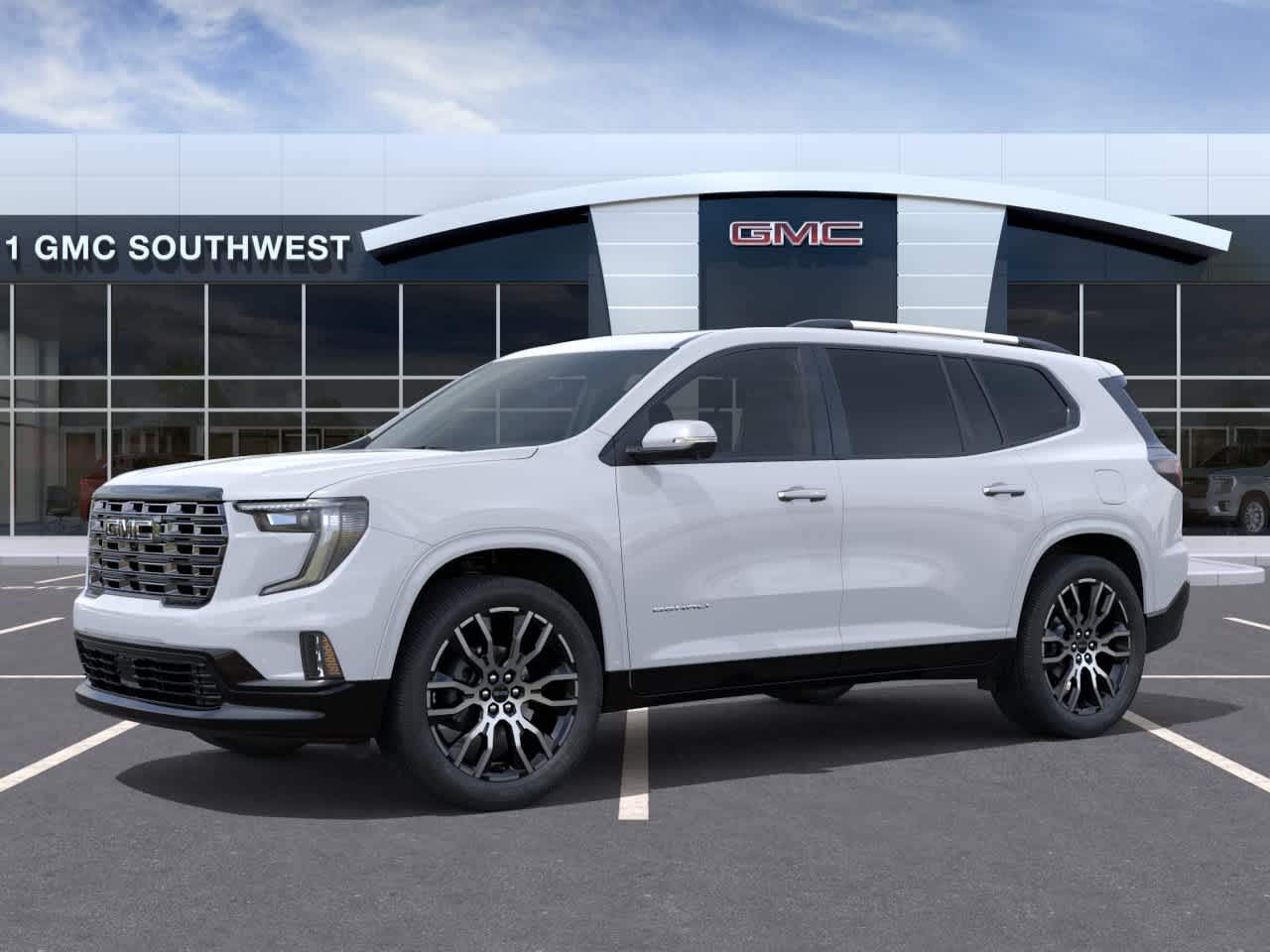 New 2026 Glacier White Tricoat GMC Denali Ultimate image 2