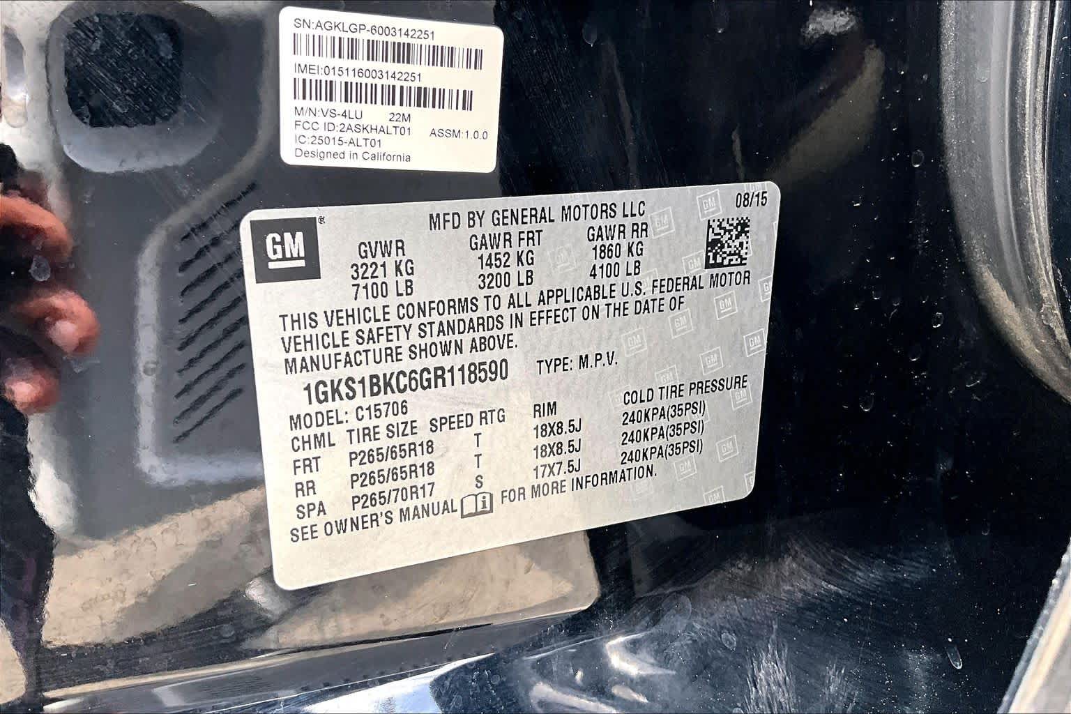Used 2016 ONYX BLACK GMC SLT image 37