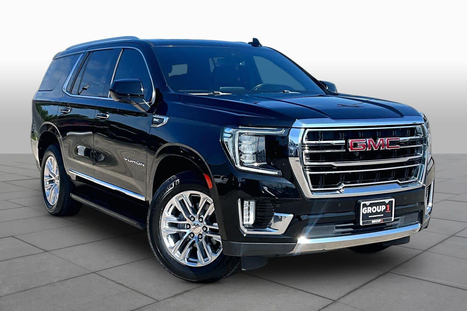 Used 2023 ONYX BLACK GMC SLT image 3