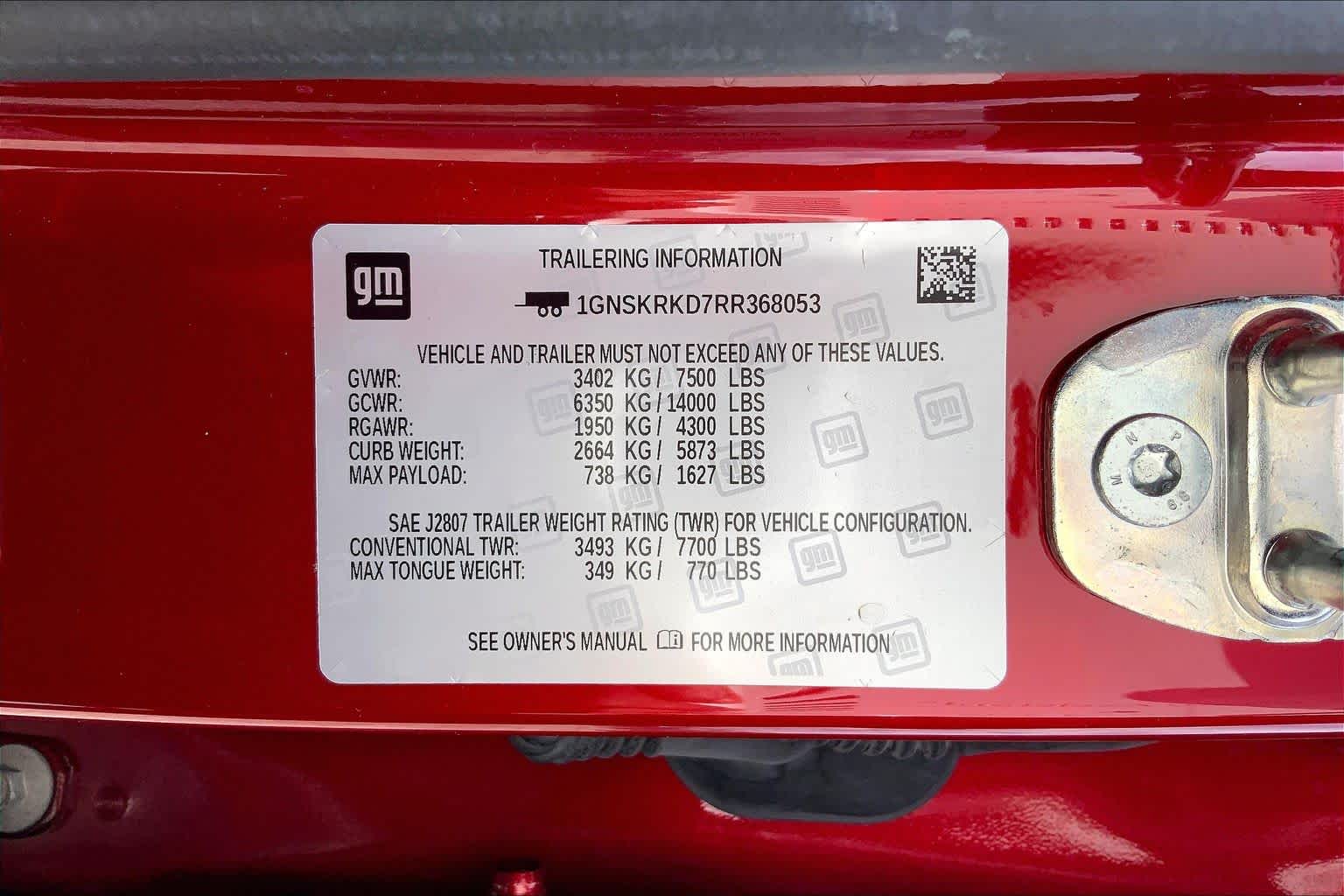 Used 2024 Radiant Red Tintcoat Chevrolet RST image 38