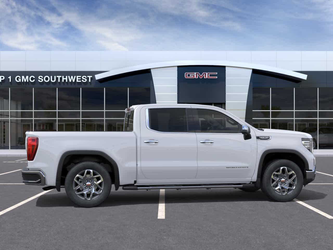 New 2026 Summit White GMC SLT image 5