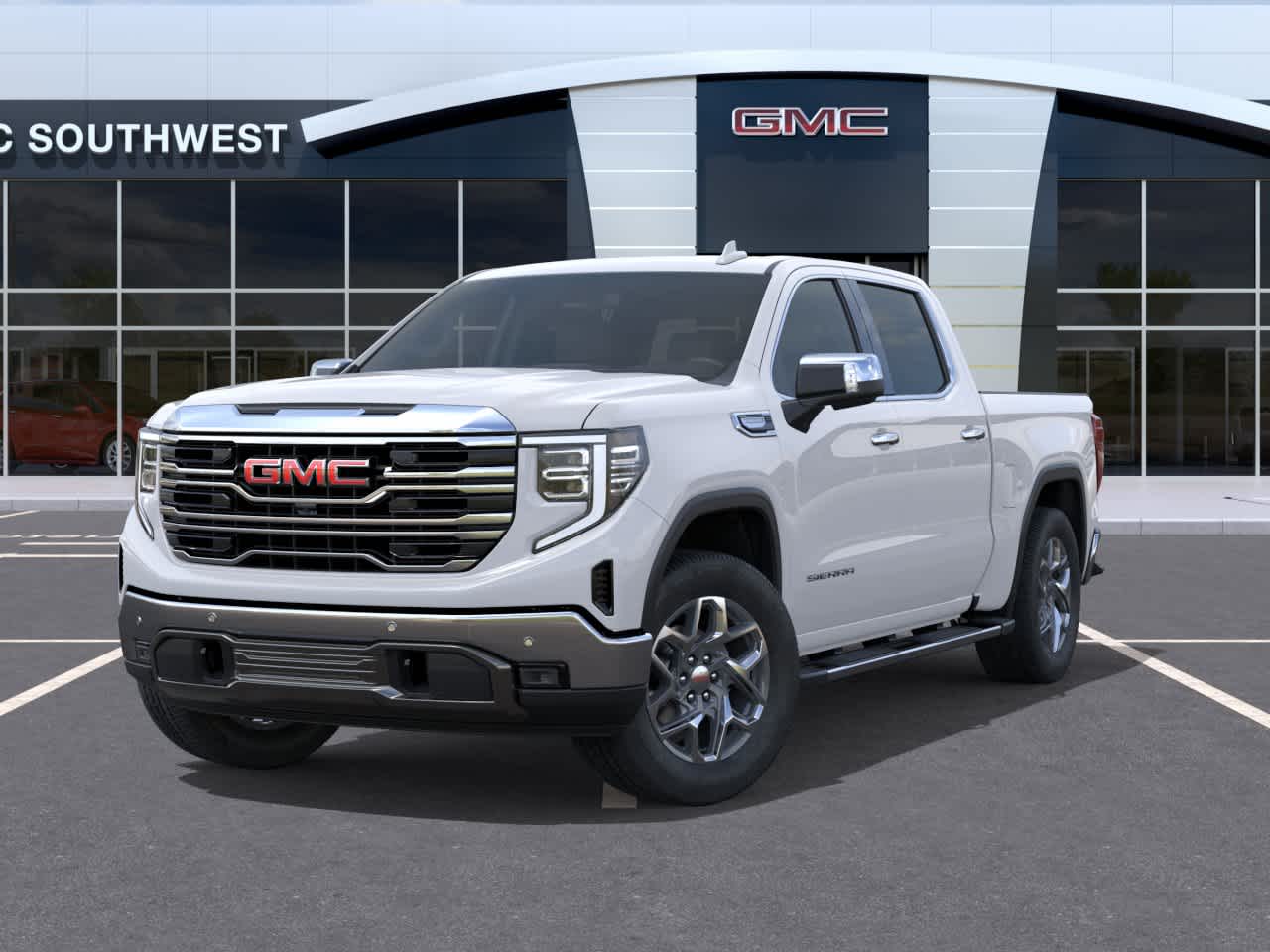New 2026 Summit White GMC SLT image 6
