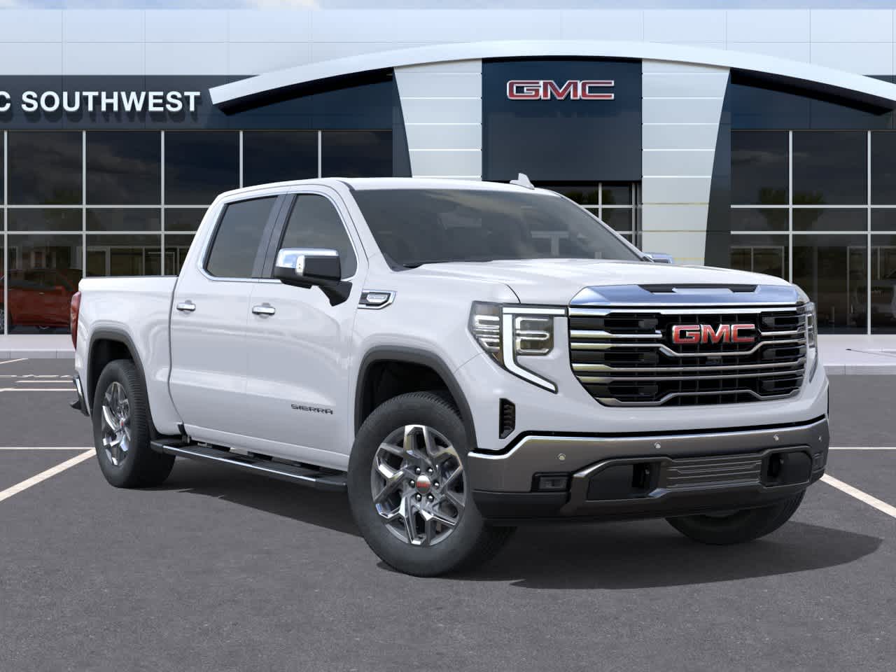 New 2026 Summit White GMC SLT image 7