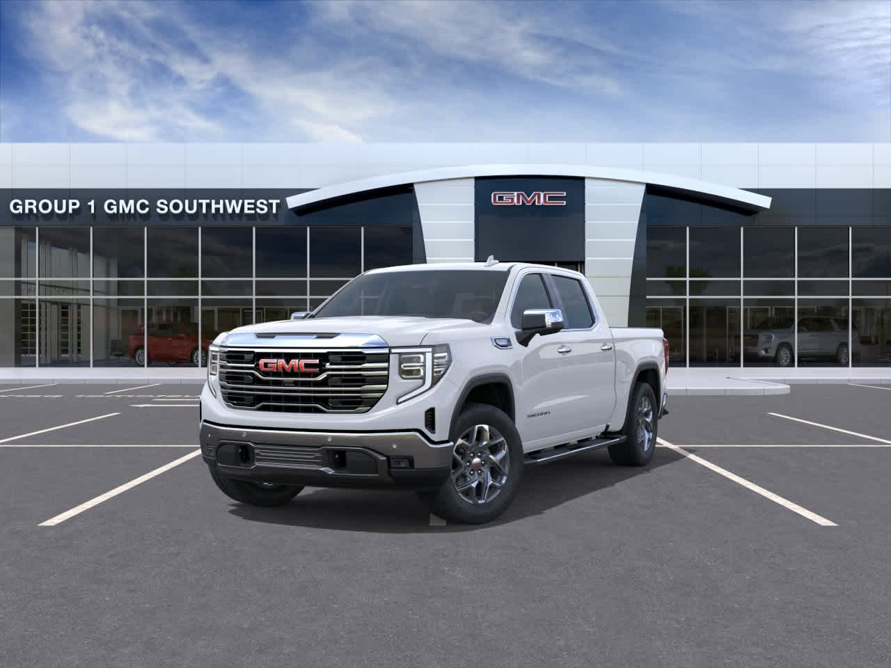 New 2026 Summit White GMC SLT image 8