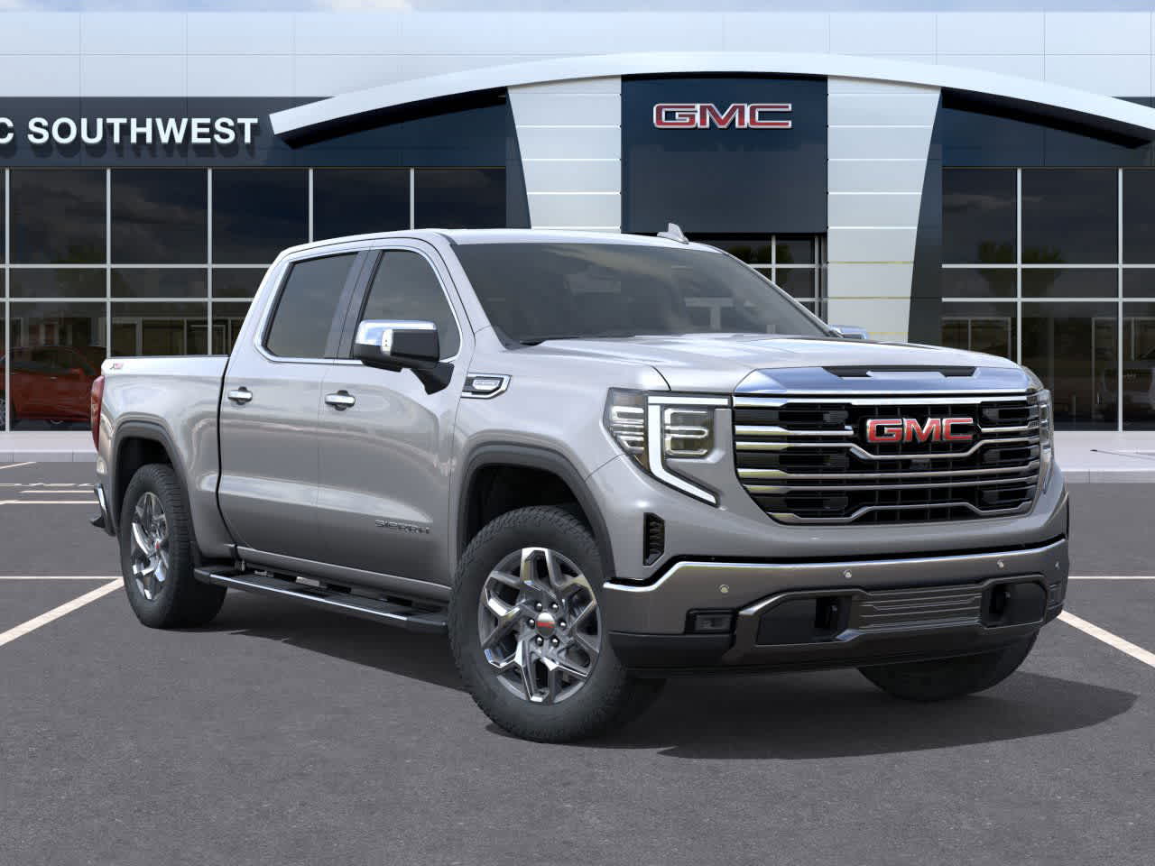 New 2026 Sterling Metallic GMC SLT image 7
