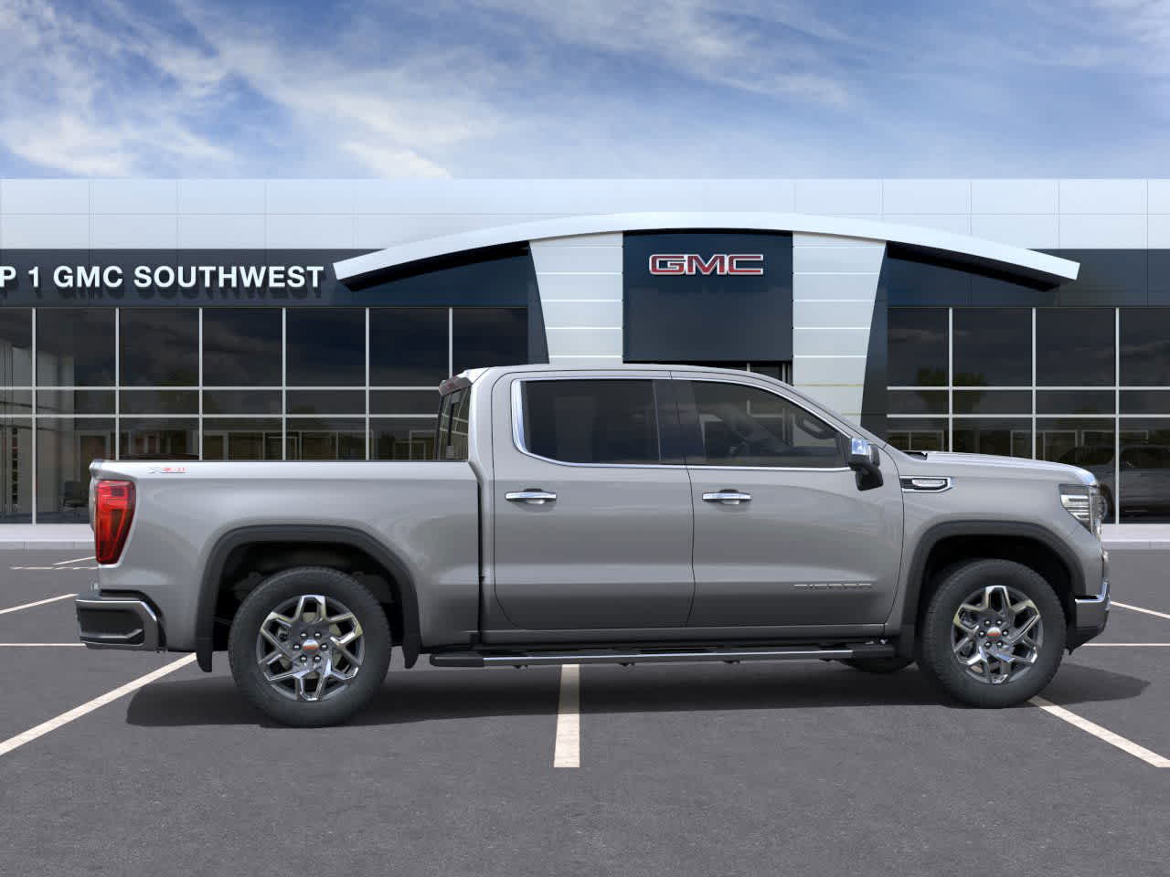 New 2026 Sterling Metallic GMC SLT image 5
