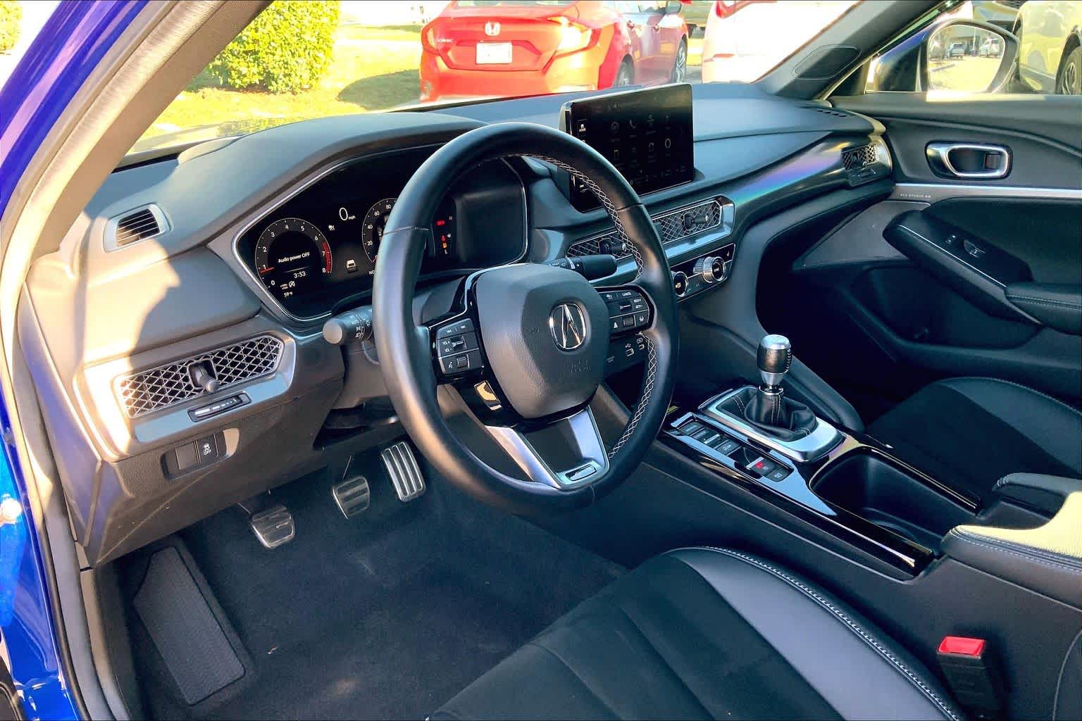 2025 Acura Integra w/A-Spec Technology Package Apex Blue Pearl at Lexus Southwest Houston