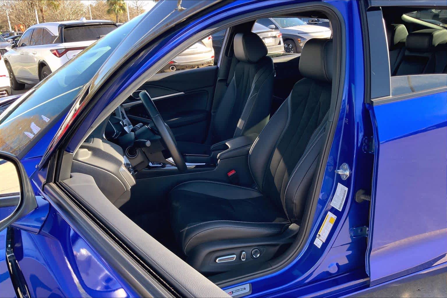 2025 Acura Integra w/A-Spec Technology Package Apex Blue Pearl at Lexus Southwest Houston