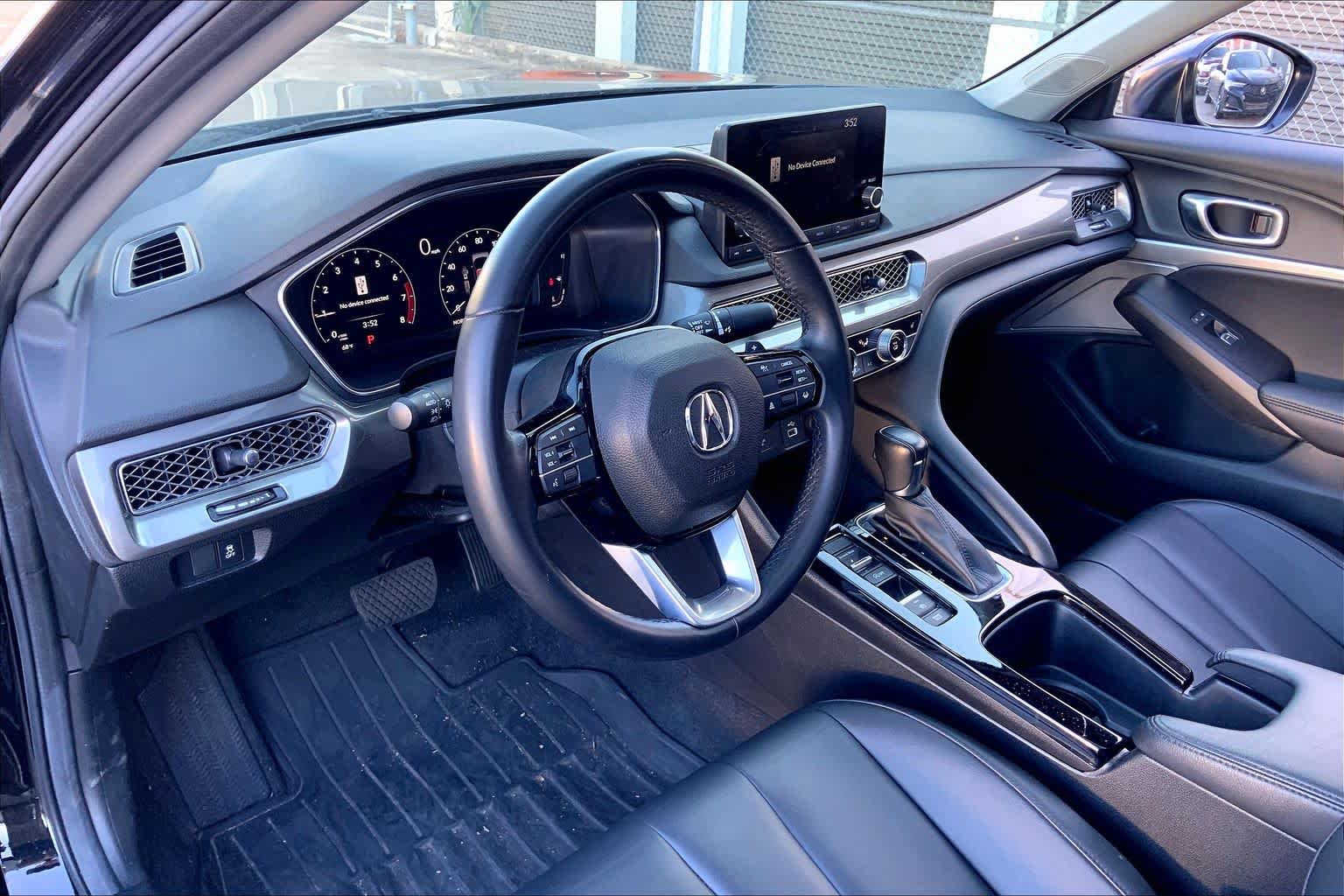 2024 Acura Integra  Majestic Black Pearl at Sterling McCall Acura