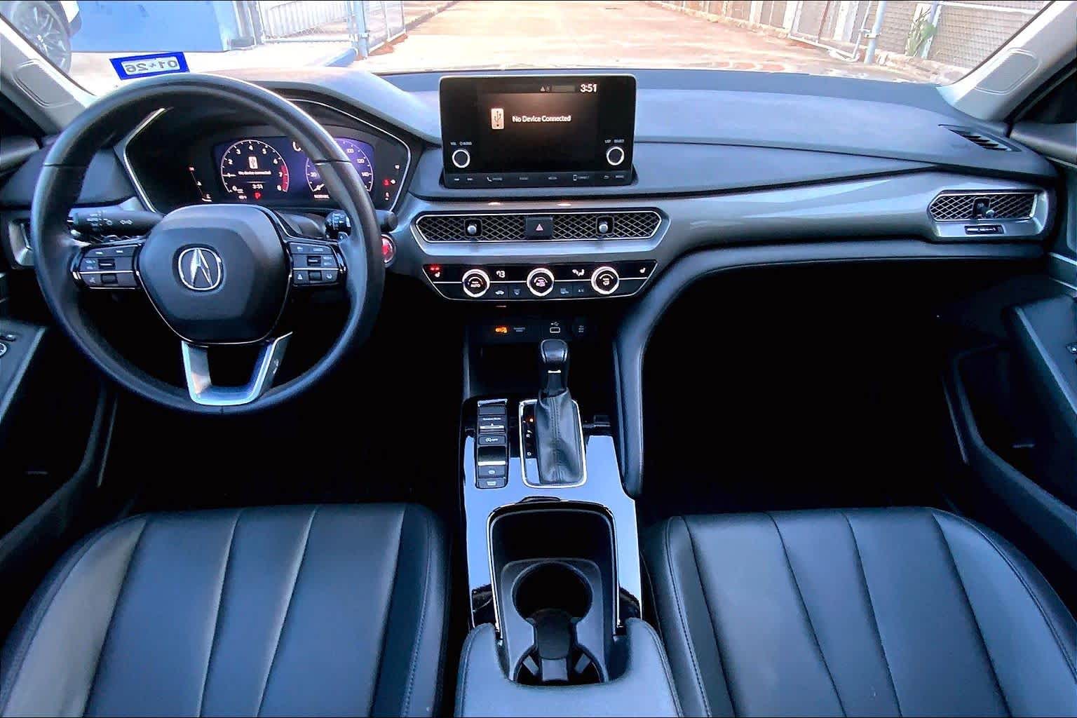 2024 Acura Integra  Majestic Black Pearl at Sterling McCall Acura