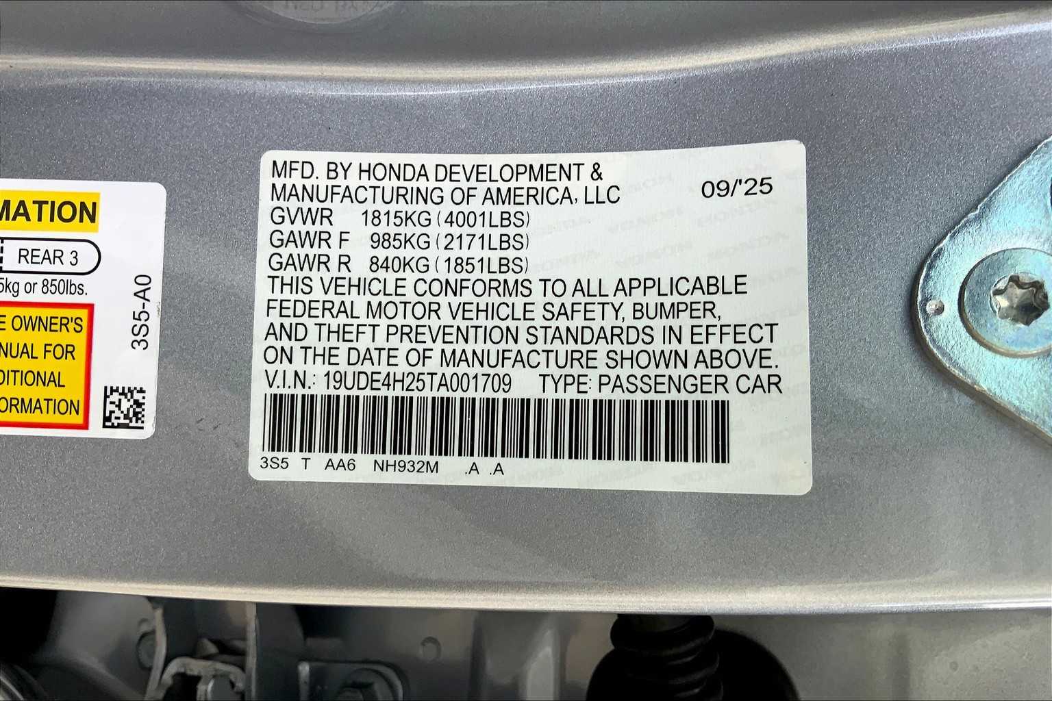 2026 Acura Integra  Solar Silver Metallic at Sterling McCall Acura