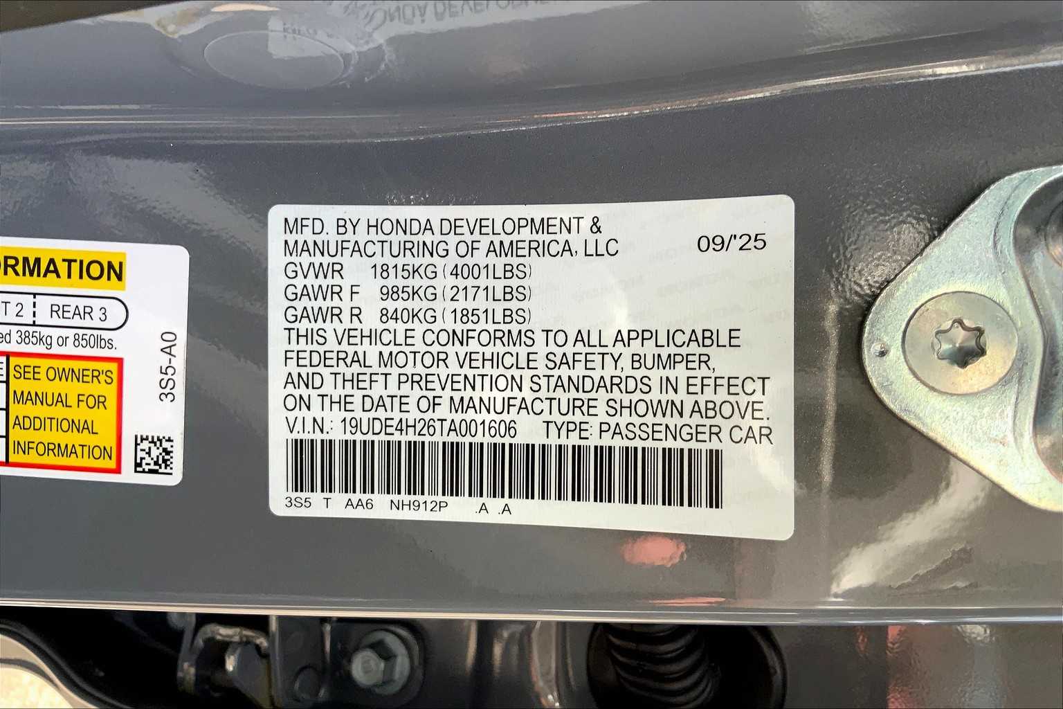 2026 Acura Integra  Urban Gray Pearl at Sterling McCall Acura