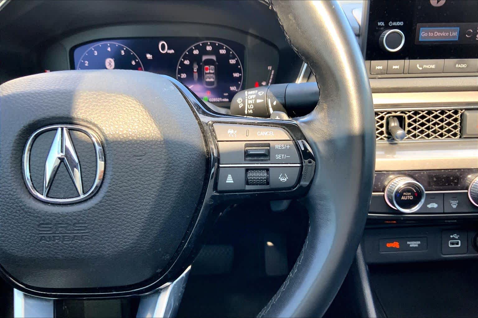 2024 Acura Integra  Performance Red Pearl at Sterling McCall Acura