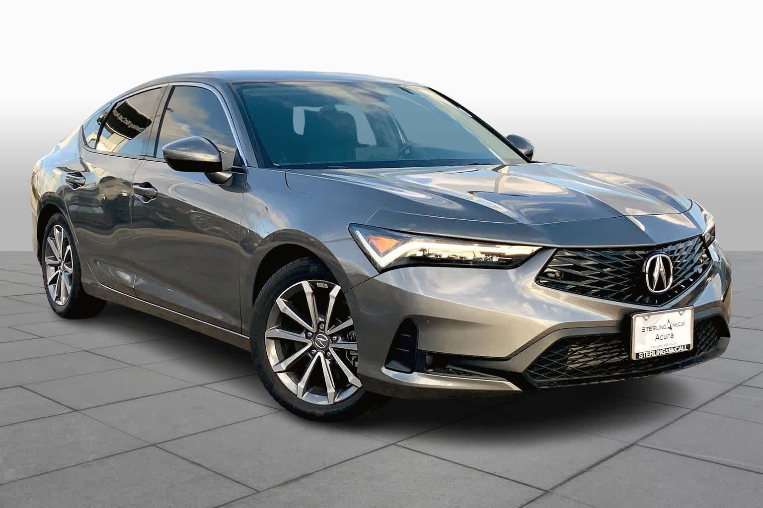 2025 Acura Integra  Liquid Carbon Metallic at Sterling McCall Acura