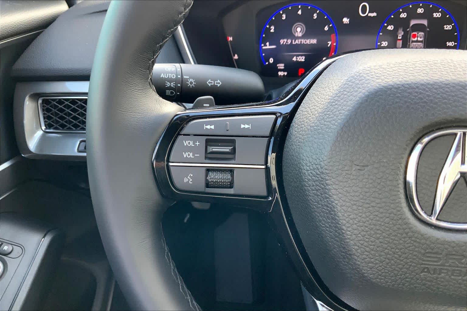 2025 Acura Integra  Liquid Carbon Metallic at Sterling McCall Acura