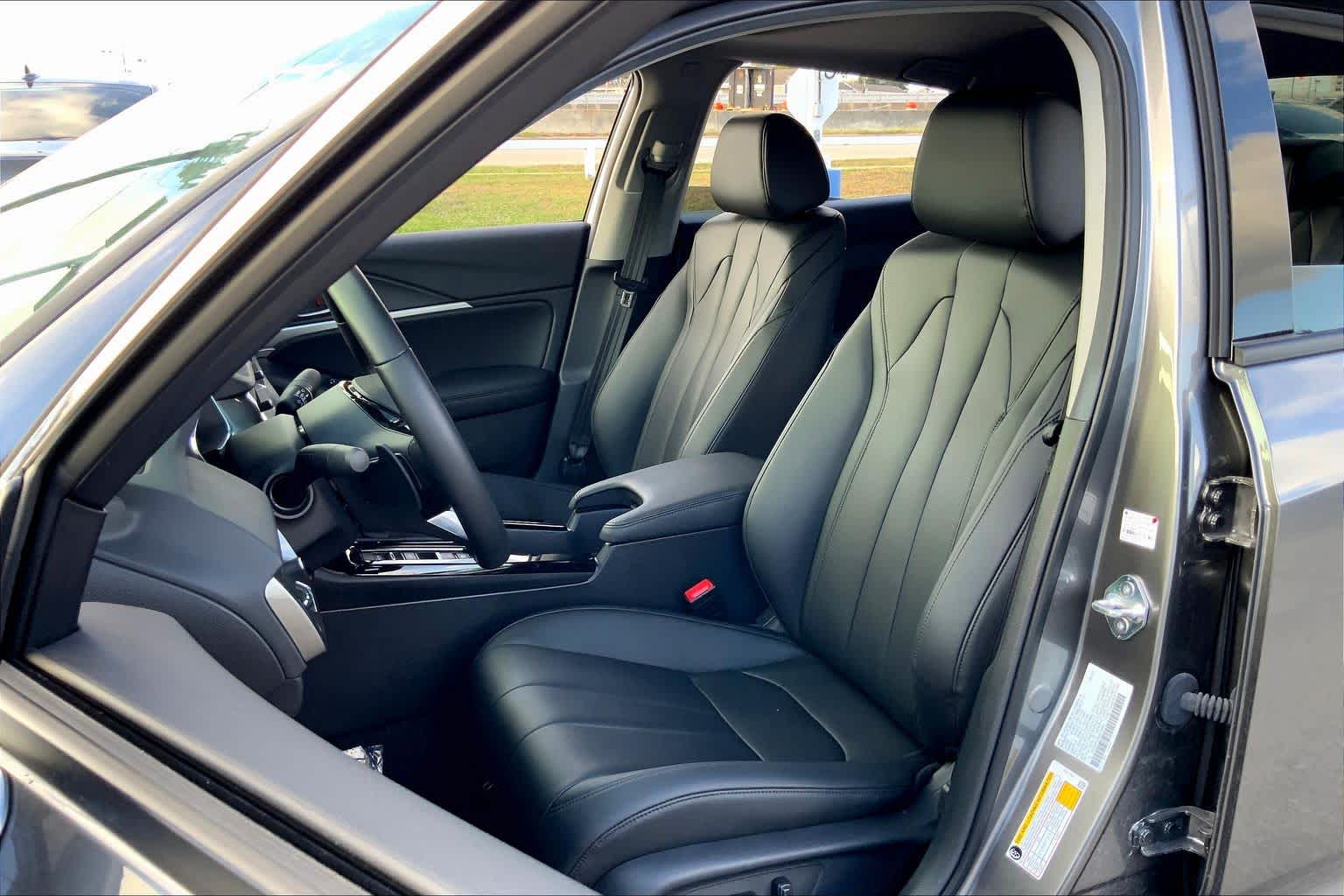 2025 Acura Integra  Liquid Carbon Metallic at Sterling McCall Acura