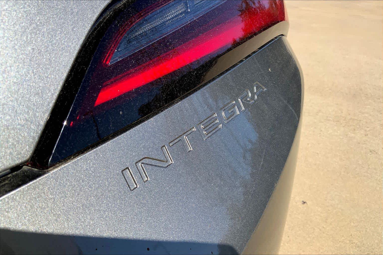 2025 Acura Integra  Liquid Carbon Metallic at Sterling McCall Acura