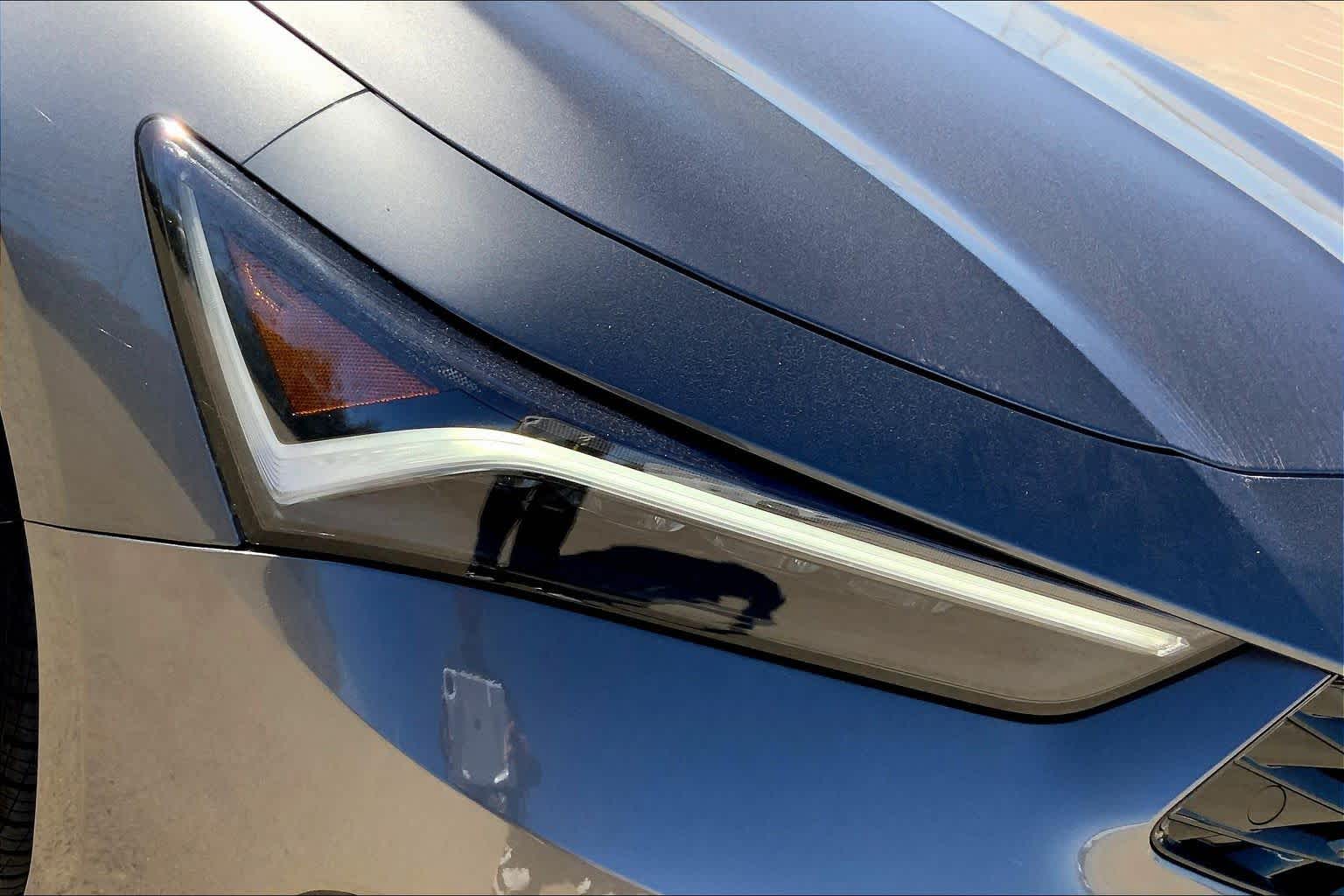 2025 Acura Integra  Liquid Carbon Metallic at Sterling McCall Acura