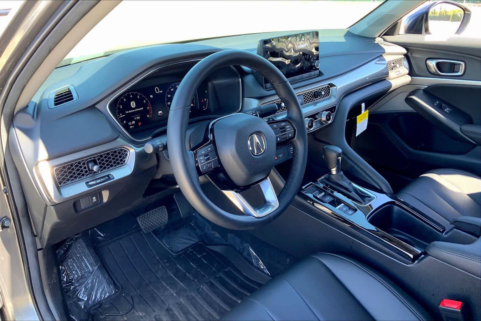 2025 Acura Integra  Liquid Carbon Metallic at Sterling McCall Acura