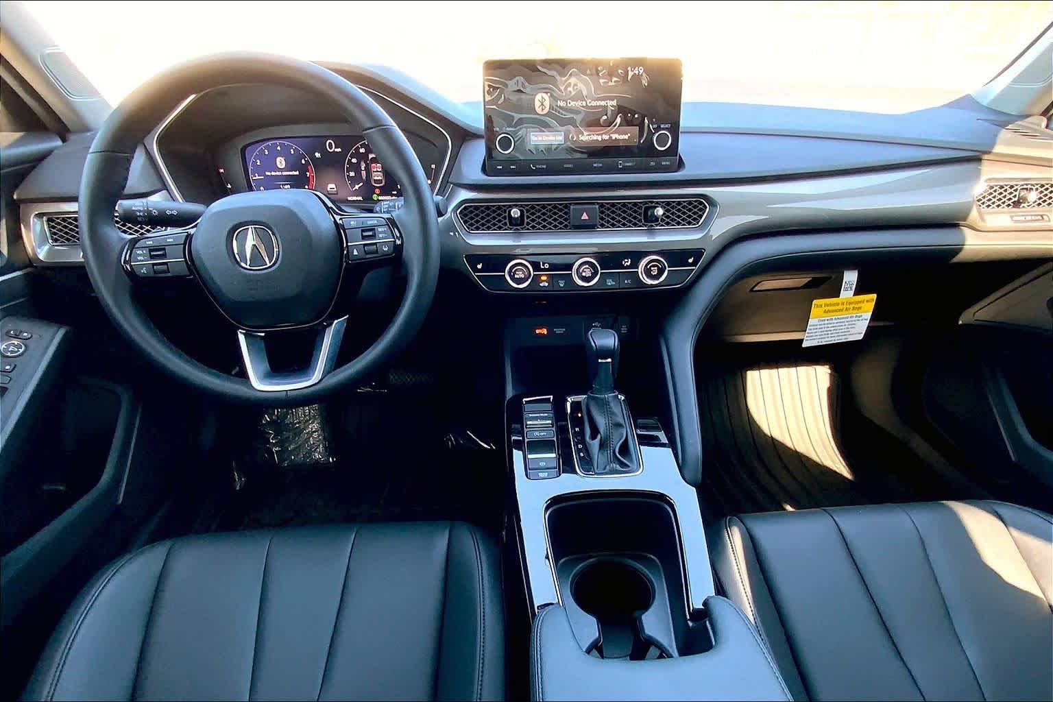 2025 Acura Integra  Liquid Carbon Metallic at Sterling McCall Acura