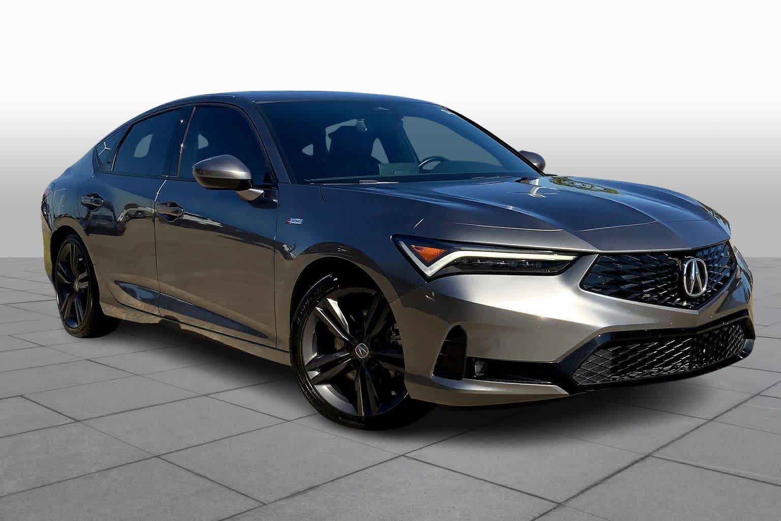 2024 Acura Integra w/A-Spec Package Liquid Carbon Metallic at Sterling McCall Acura