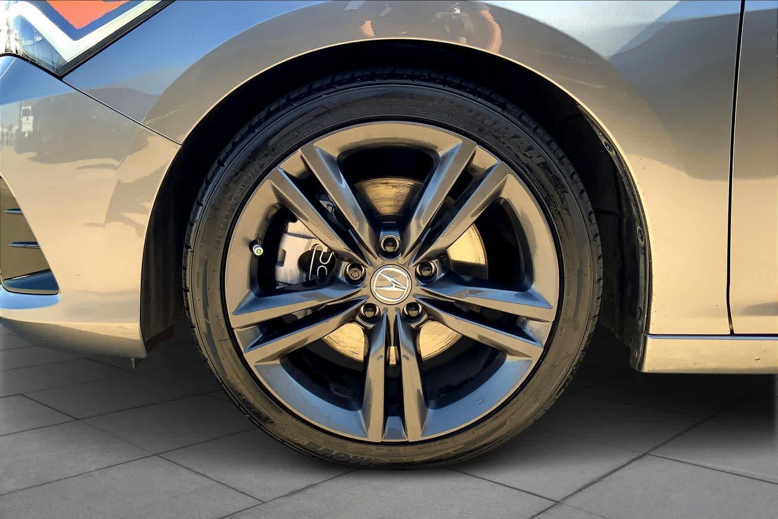 2024 Acura Integra w/A-Spec Package Liquid Carbon Metallic at Sterling McCall Acura