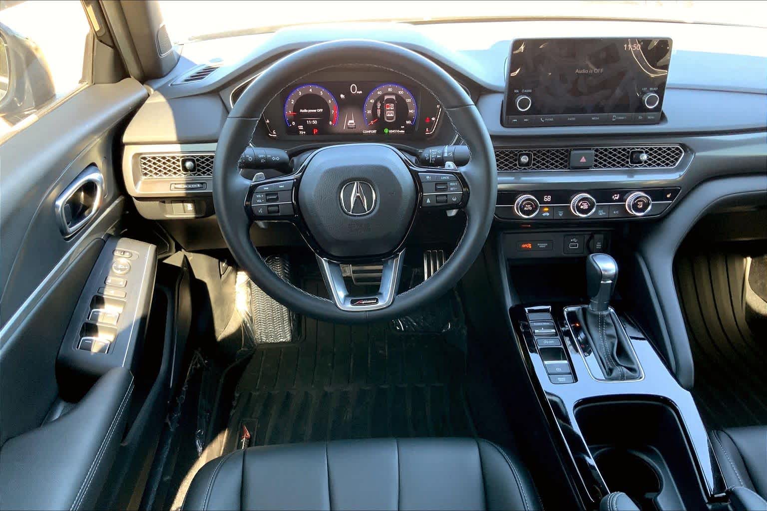 2025 Acura Integra w/A-Spec Package Majestic Black Pearl at Sterling McCall Acura