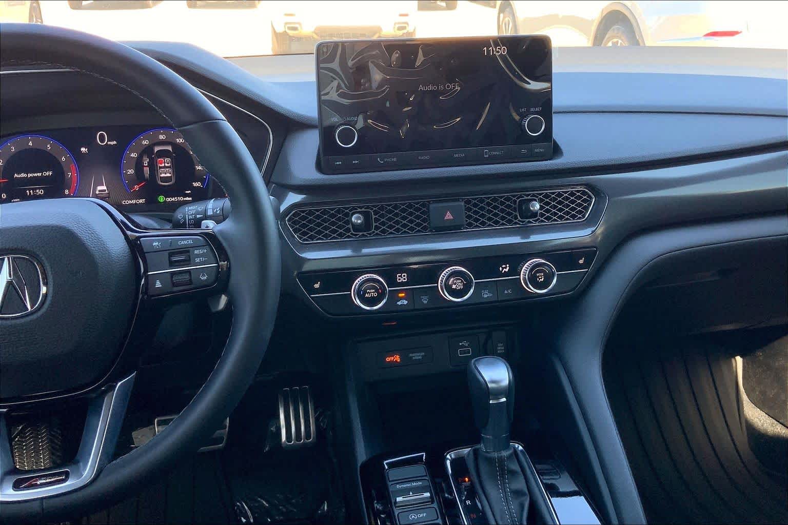 2025 Acura Integra w/A-Spec Package Majestic Black Pearl at Sterling McCall Acura