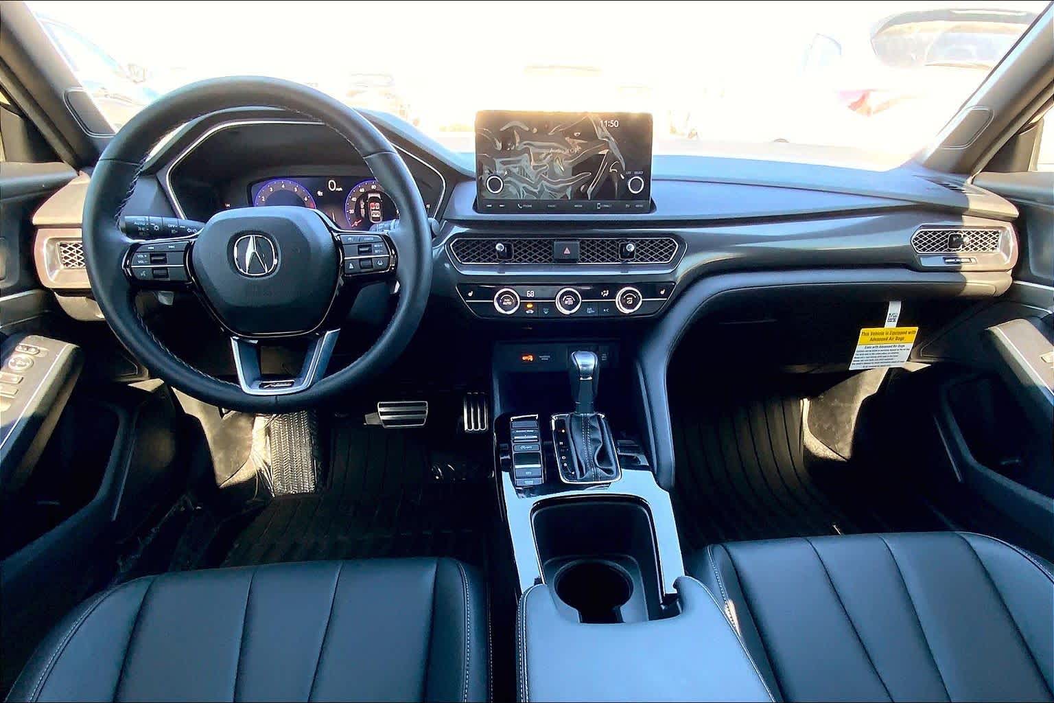 2025 Acura Integra w/A-Spec Package Majestic Black Pearl at Sterling McCall Acura