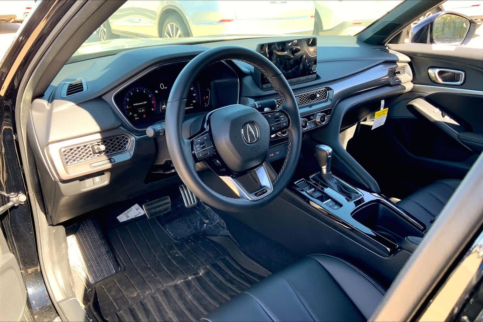 2025 Acura Integra w/A-Spec Package Majestic Black Pearl at Sterling McCall Acura