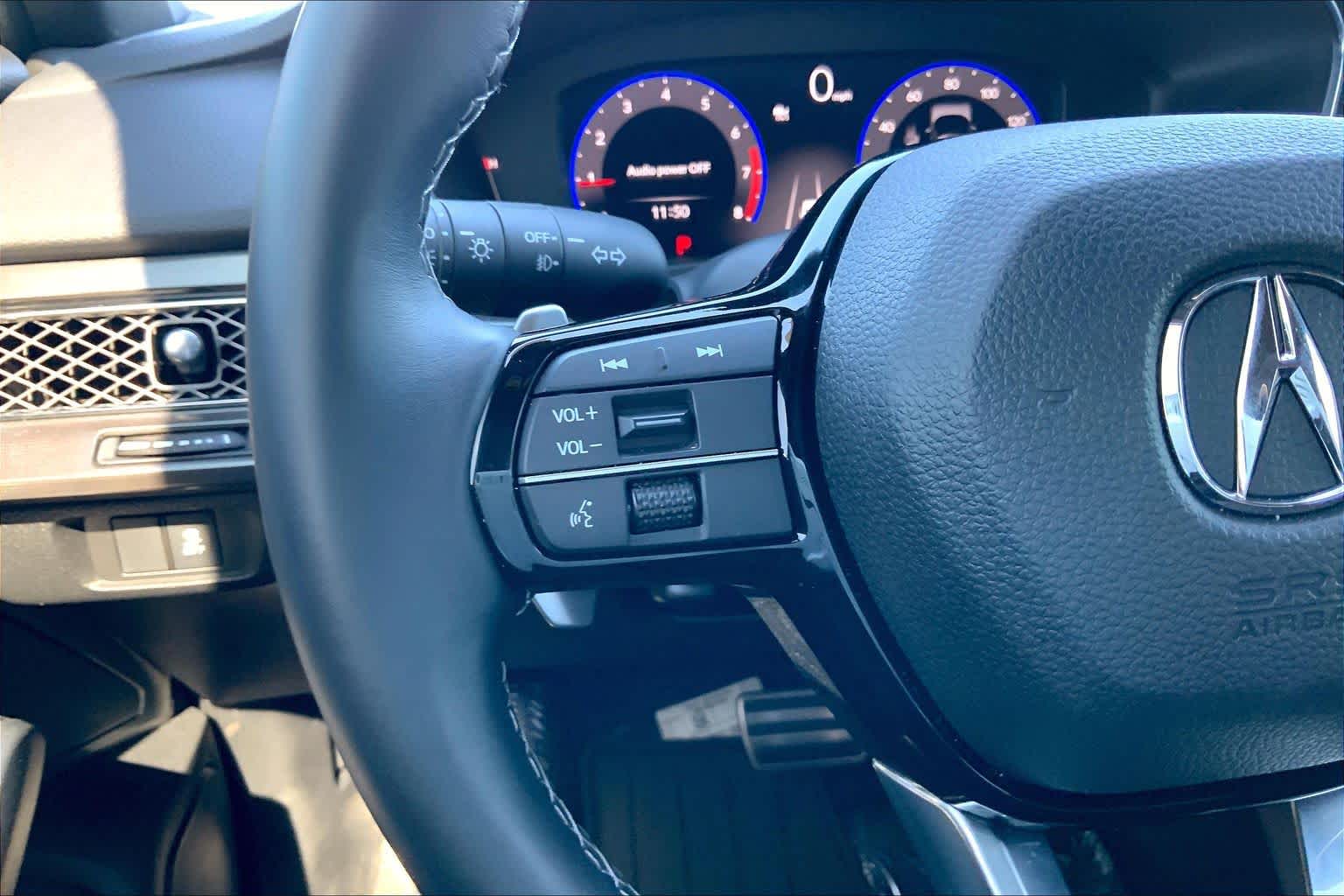 2025 Acura Integra w/A-Spec Package Majestic Black Pearl at Sterling McCall Acura