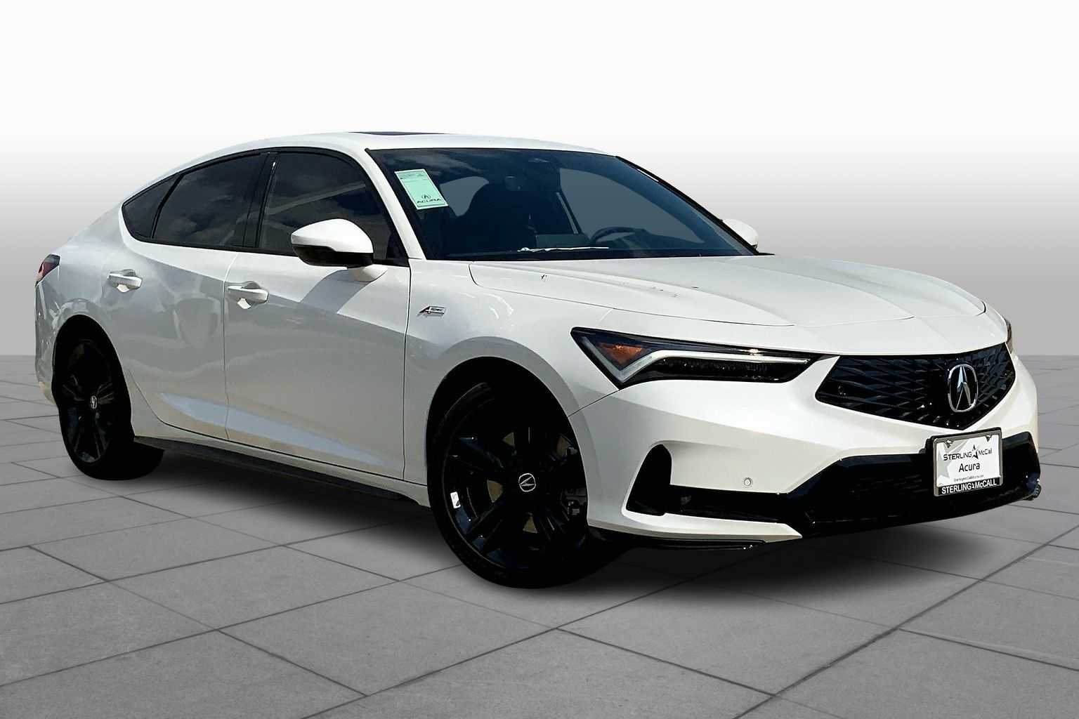 2026 Acura Integra w/A-Spec Technology Package Platinum White Pearl at Sterling McCall Acura