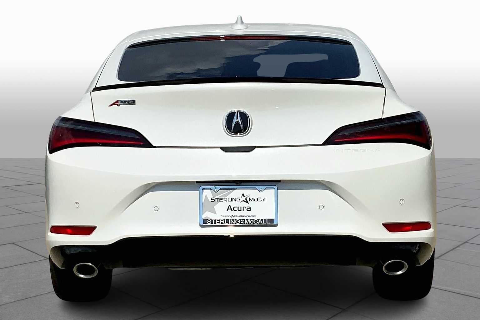 2026 Acura Integra w/A-Spec Technology Package Platinum White Pearl at Sterling McCall Acura